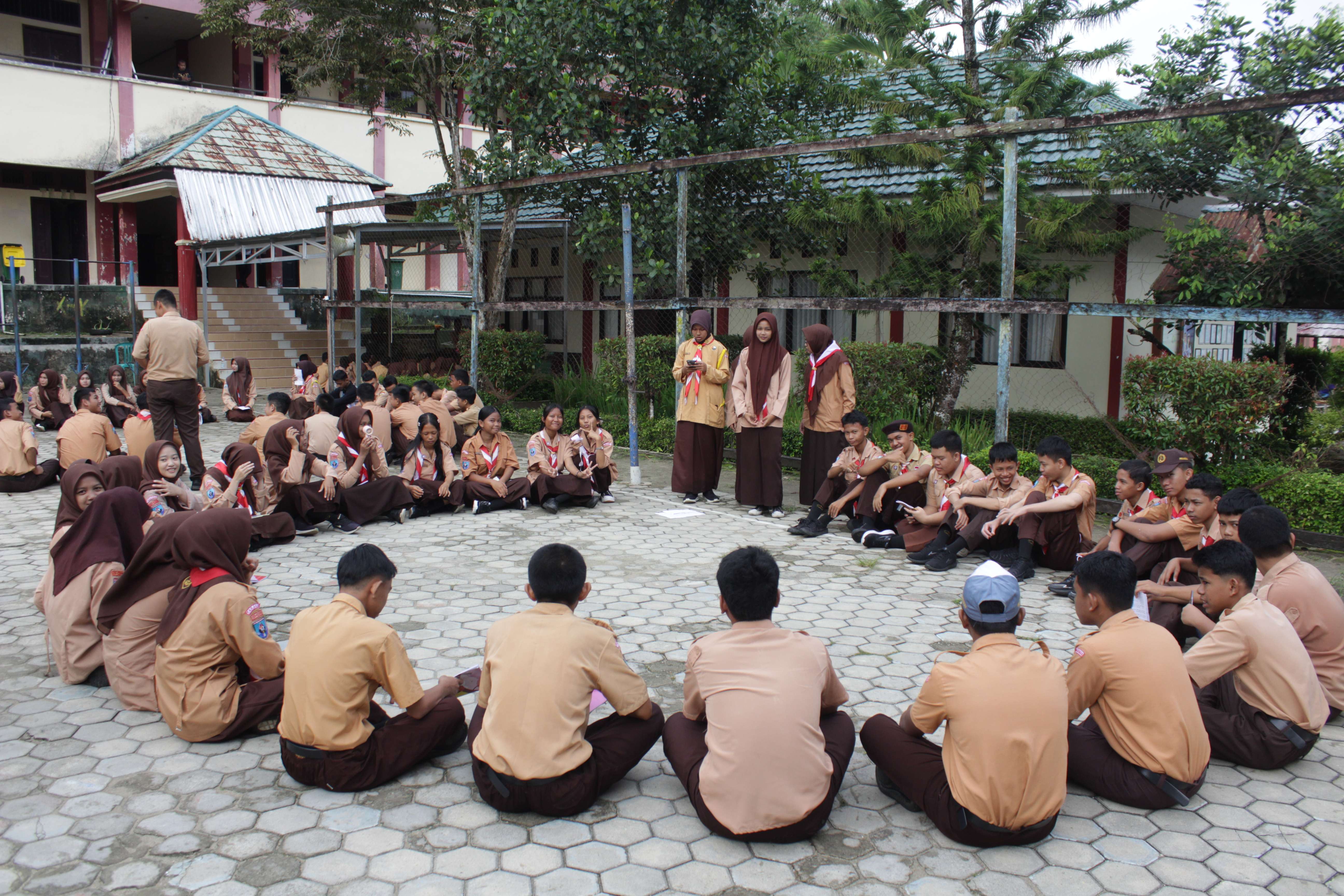 Pelaksanaan Perdana Program Literasi Pramuka di SMA Negeri 2 Tarakan